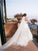 Tulle A-Line/Princess Sweep/Brush Sweetheart Beading Sleeveless Train Wedding Dresses