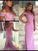 Sheath/Column Floor-Length Off-the-Shoulder Lace Elastic Sleeveless Woven Satin Dresses