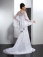 Trumpet/Mermaid Applique Long Sleeveless Sweetheart Lace Wedding Dresses