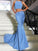Ruffles Train Halter Sweep/Brush Satin A-Line With Sleeveless Two Piece Dresses