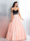Beading Ball Sweetheart Gown Sleeveless Long Satin Quinceanera Dresses
