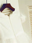 A-line/Princess Tea-Length Lace Short Sleeves Scoop Flower Girl Dresses