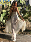 V-neck Chiffon Applique Sleeveless A-Line/Princess Floor-Length Wedding Dresses