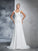Beading Straps Long Sleeveless A-Line/Princess Chiffon Wedding Dresses