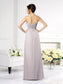 of A-Line/Princess Beading Strapless Sleeveless Long Chiffon Mother the Bride Dresses