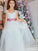 Floor-Length Sash/Ribbon/Belt Straps Tulle A-Line/Princess Sleeveless Junior/Girls Bridesmaid Dresses