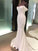 Short Court Off-the-Shoulder Sheath/Column Sleeves Train Spandex Wedding Dresses