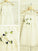 Tulle Tea-Length A-line/Princess Straps Hand-made Flower Sleeveless Flower Girl Dresses