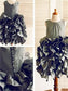 Ruffles Tea-Length Gown Straps Ball Sleeveless Tulle Flower Girl Dresses