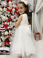 Knee-Length Tulle Scoop Lace A-Line/Princess Sleeveless Flower Girl Dresses