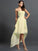Pleats High Low Sweetheart A-Line/Princess Sleeveless Chiffon Bridesmaid Dresses