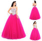 Beading Long Gown Sleeveless Sweetheart Ball Satin Quinceanera Dresses